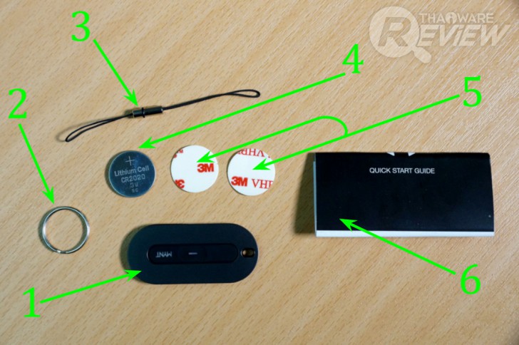 MYNT TRACKER พวงกุญแจ รีโมท กันของหาย ใช้งานได้สารพัดประโยชน์