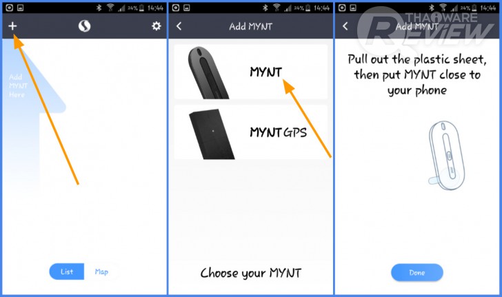MYNT TRACKER พวงกุญแจ รีโมท กันของหาย ใช้งานได้สารพัดประโยชน์