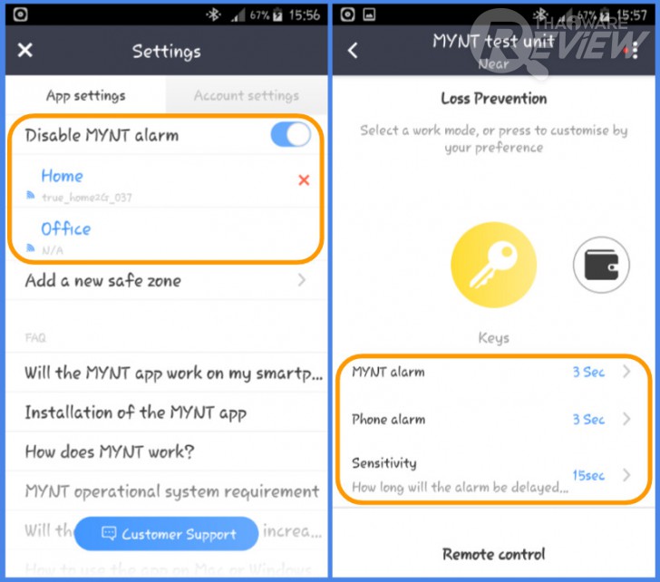 MYNT TRACKER พวงกุญแจ รีโมท กันของหาย ใช้งานได้สารพัดประโยชน์