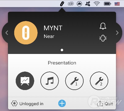 MYNT TRACKER พวงกุญแจ รีโมท กันของหาย ใช้งานได้สารพัดประโยชน์