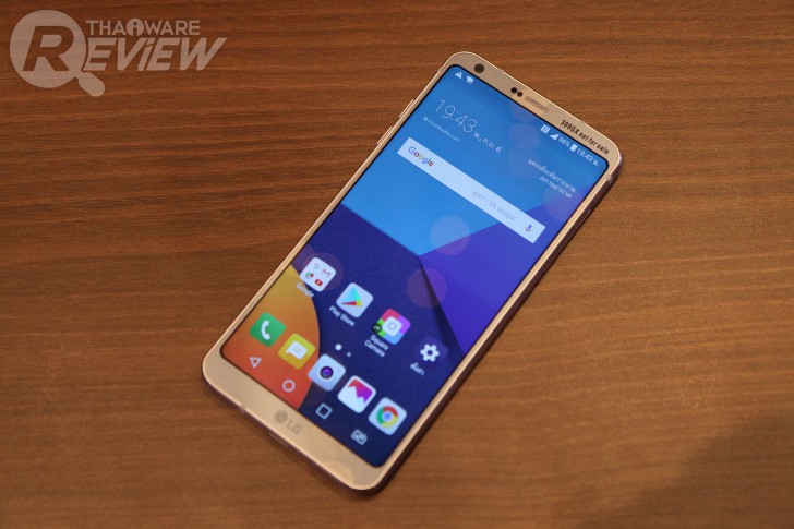 LG G6 สมาร์ทโฟนหน้าจอ Dolby Vision ดีไซน์บางสวย กล้องคู่มุมกว้าง 125 องศา