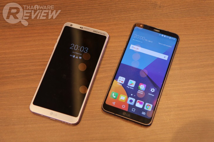 LG G6 สมาร์ทโฟนหน้าจอ Dolby Vision ดีไซน์บางสวย กล้องคู่มุมกว้าง 125 องศา