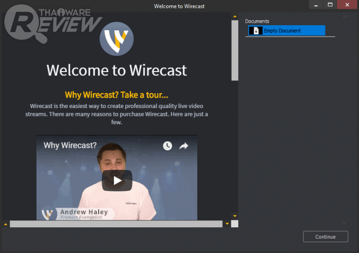 Wirecast Pro โปรแกรมสตูดิโอสำหรับนักแคส ที่ต้องการผลิตงานระดับมืออาชีพ