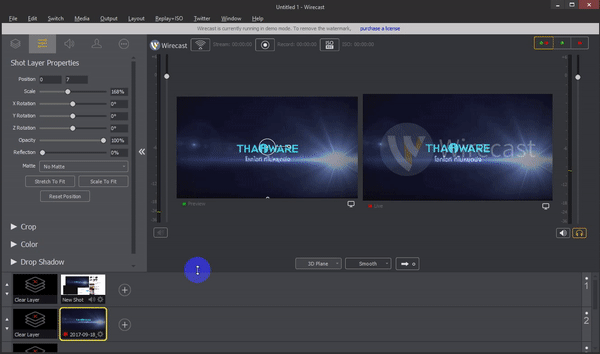 Wirecast Pro โปรแกรมสตูดิโอสำหรับนักแคส ที่ต้องการผลิตงานระดับมืออาชีพ