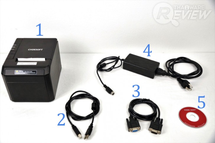 รวมชุด HP ElitePOS G1 + CODESOFT CS 8120 + CODESOFT TP 3300 II อุปกรณ์งาน POS ระดับเยี่ยม