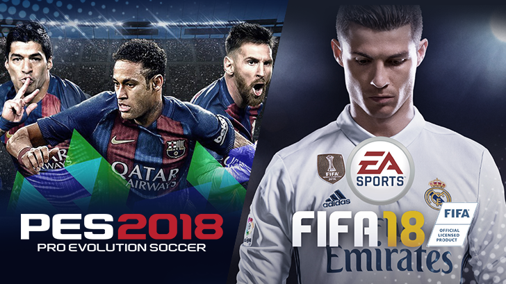 PES 2018 or FIFA18 วัดกันให้ชัด! เกมส์ไหนใช่สำหรับคุณ! 