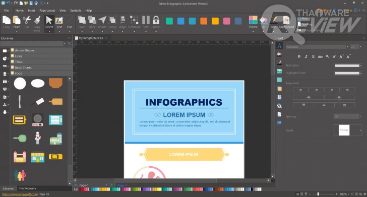Edraw Infographic โปรแกรมสร้างอินโฟกราฟิกส์แบบมืออาชีพได้ง่ายๆ ตามสไตล์ของเรา 