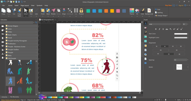Edraw Infographic โปรแกรมสร้างอินโฟกราฟิกส์แบบมืออาชีพได้ง่ายๆ ตามสไตล์ของเรา Edraw Infographic โปรแกรมสร้างอินโฟกราฟิกส์แบบมืออาชีพได้ง่ายๆ ตามสไตล์ของเรา
