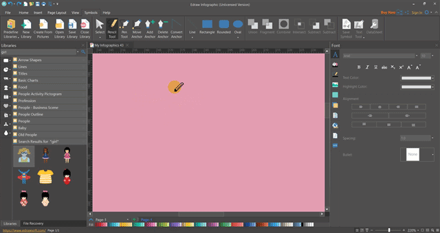 Edraw Infographic โปรแกรมสร้างอินโฟกราฟิกส์แบบมืออาชีพได้ง่ายๆ ตามสไตล์ของเรา Edraw Infographic โปรแกรมสร้างอินโฟกราฟิกส์แบบมืออาชีพได้ง่ายๆ ตามสไตล์ของเรา