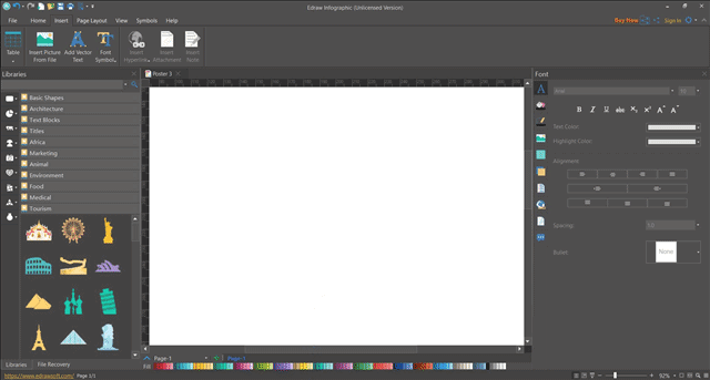 Edraw Infographic โปรแกรมสร้างอินโฟกราฟิกส์แบบมืออาชีพได้ง่ายๆ ตามสไตล์ของเรา Edraw Infographic โปรแกรมสร้างอินโฟกราฟิกส์แบบมืออาชีพได้ง่ายๆ ตามสไตล์ของเรา