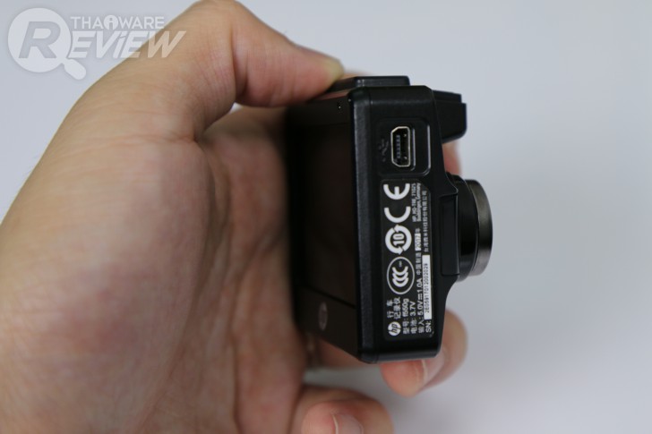 HP f550g กล้องติดรถยนต์เลนส์แก้วมุมกว้าง 156 องศา ความละเอียด Quad HD คมชัดสะใจ