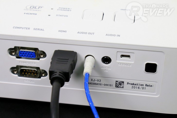 Casio XJ-V2 โปรเจคเตอร์ราคาเบาๆ ฉายภาพสวย ใช้งานยาวนานด้วยหลอดฉาย Lamp Free