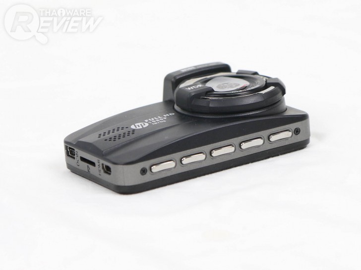 HP f870g กล้องติดรถยนต์ จอใหญ่ 3 นิ้ว มีกล้องหลังพร้อมระบบช่วยจอดรถ และ GPS ในตัว