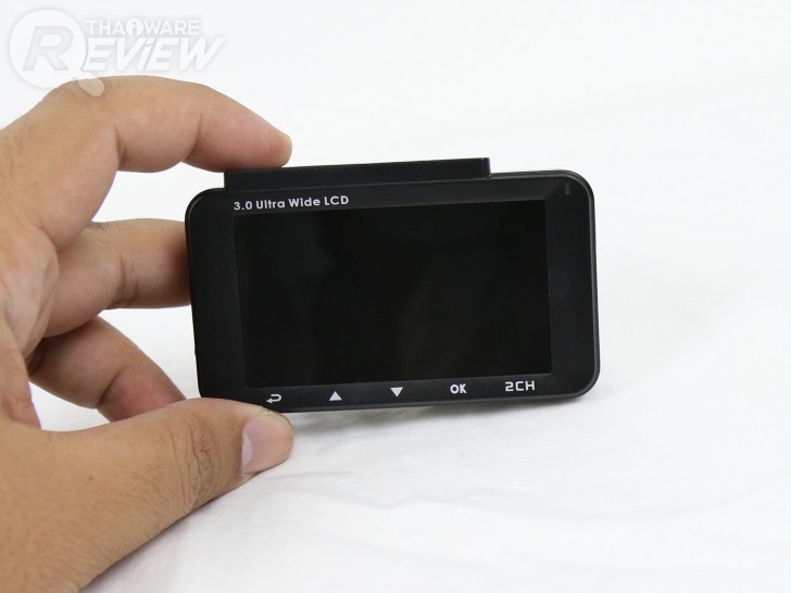 HP f870g กล้องติดรถยนต์ จอใหญ่ 3 นิ้ว มีกล้องหลังพร้อมระบบช่วยจอดรถ และ GPS ในตัว