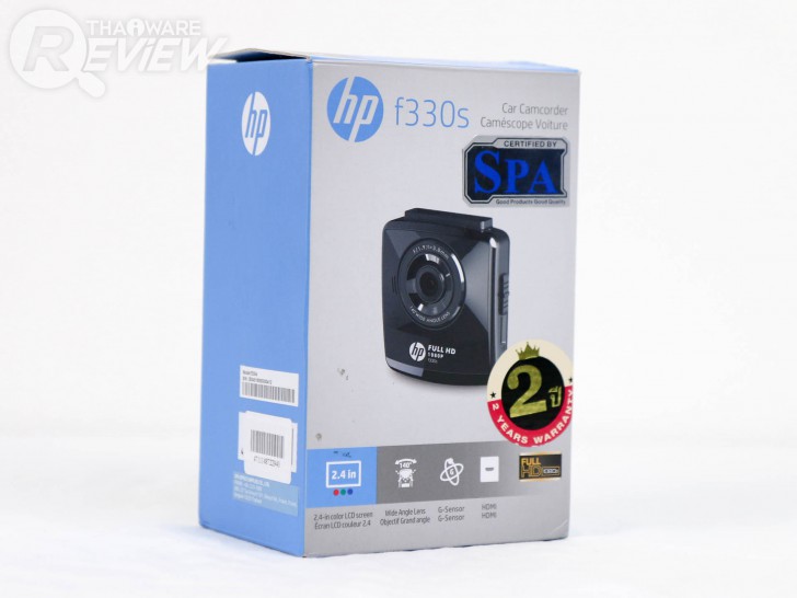 HP f330s Car Camcorder กล้องติดรถยนต์ตัวเล็ก ราคาน่ารัก