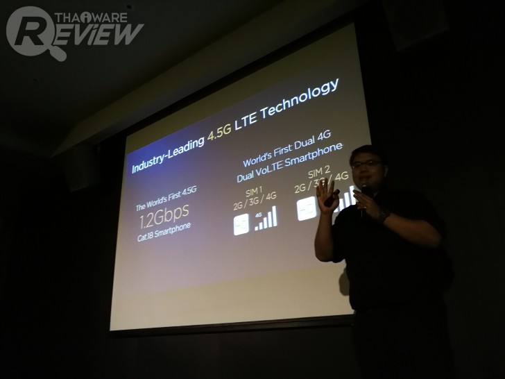 Huawei Mate 10 Pro สมาร์ทโฟน AI Chipset เครื่องแรกของโลก