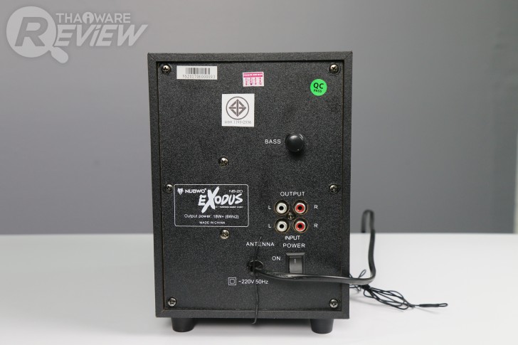 NUBWO EXODUS ลำโพงบลูทูธ 2.1 คุณภาพเสียงใส ในราคาไม่ถึงพัน