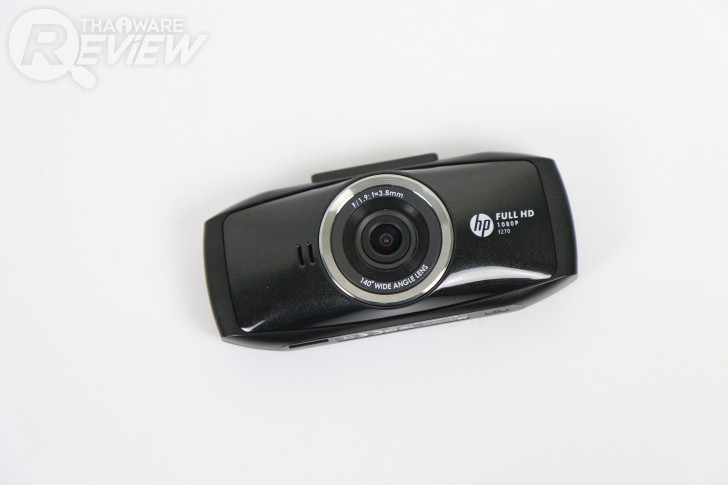 HP f270 กล้องติดรถยนต์ ตัวเล็ก ใช้งานง่าย สเปกสมราคา