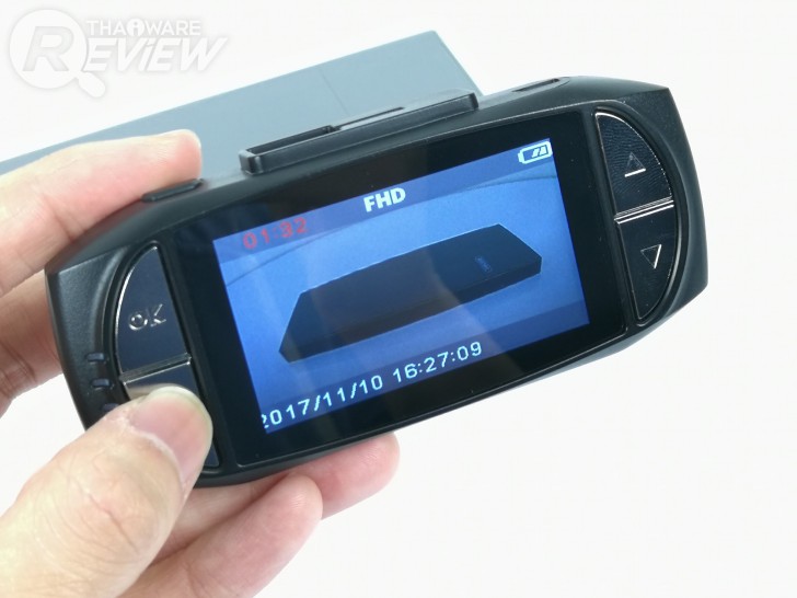 HP f270 กล้องติดรถยนต์ ตัวเล็ก ใช้งานง่าย สเปกสมราคา