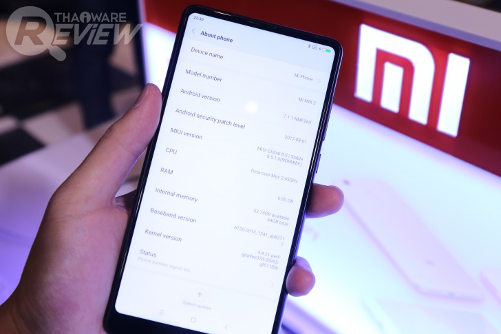 Xiaomi Mi MIX 2 สานต่อสมาร์ทโฟนไร้ขอบ พื้นผิวเซรามิก หรูหรา ราคาจับต้องง่าย