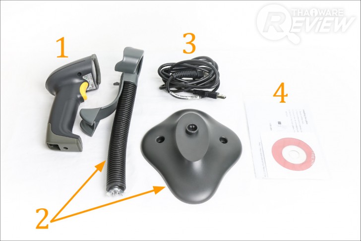 รวมชุดอุปกรณ์งาน POS ของ CODESOFT เครื่องสแกนบาร์โค้ด+เครื่องพิมพ์ใบเสร็จ+จอภาพสำหรับลูกค้า