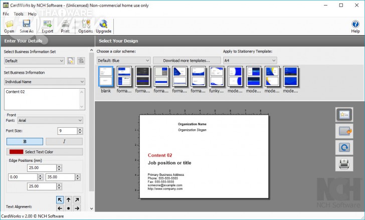 CardWorks Business Card โปรแกรมทำนามบัตรสำเร็จรูปสำหรับธุรกิจ ที่ใครๆ ก็ออกแบบได้