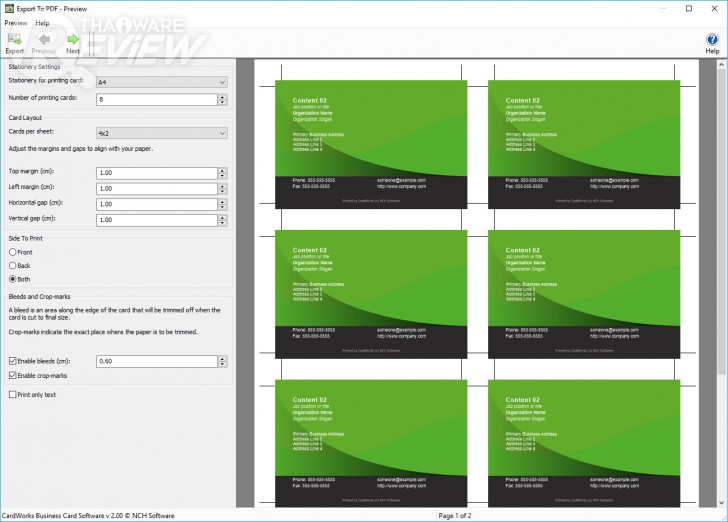 CardWorks Business Card โปรแกรมทำนามบัตรสำเร็จรูปสำหรับธุรกิจ ที่ใครๆ ก็ออกแบบได้