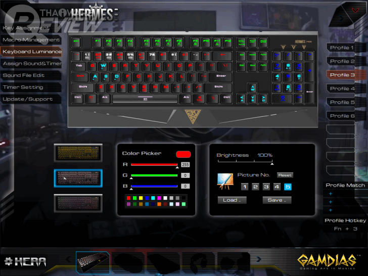 GAMDIAS HERMES RGB แมคคานิคัลคีย์บอร์ดสุดแกร่ง ลูกเล่นเพียบ ราคาน่าคบ