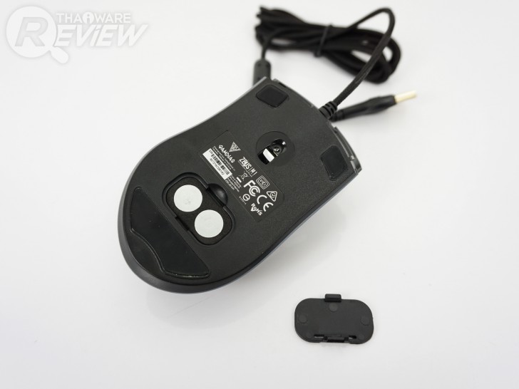 GAMDIAS ZEUS M1 RGB เมาส์เทพสายฟ้า แสงสี มาโคร มาครบ