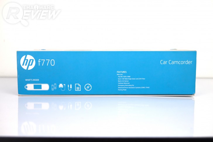 hp f770 กล้องติดรถยนต์สุดเจ๋ง ติดทับกระจกมองหลังได้เลย ไม่เกะกะสายตา