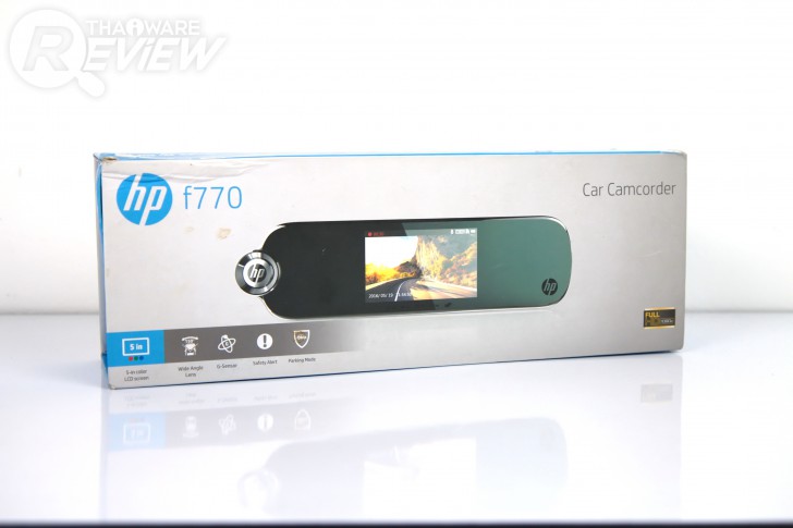 hp f770 กล้องติดรถยนต์สุดเจ๋ง ติดทับกระจกมองหลังได้เลย ไม่เกะกะสายตา