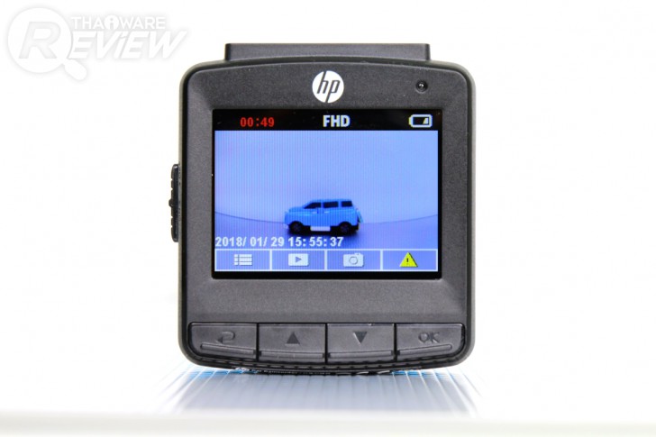 hp f350 กล้องติดรถคุณภาพไว้ใจได้ ภาพชัดระดับ Full HD มีระบบแจ้งเตือนป้องกันหลับใน
