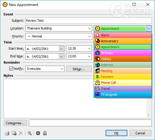 ไม่พลาดทุกนัดหมายสำคัญระหว่างทำงานด้วย Calendarscope โปรแกรมปฏิทินบน PC