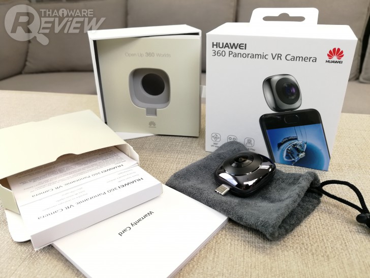 Huawei 360 Panoramic VR Camera กล้องถ่ายรอบทิศ แอนดรอยด์ค่ายอื่นก็ใช้ได้