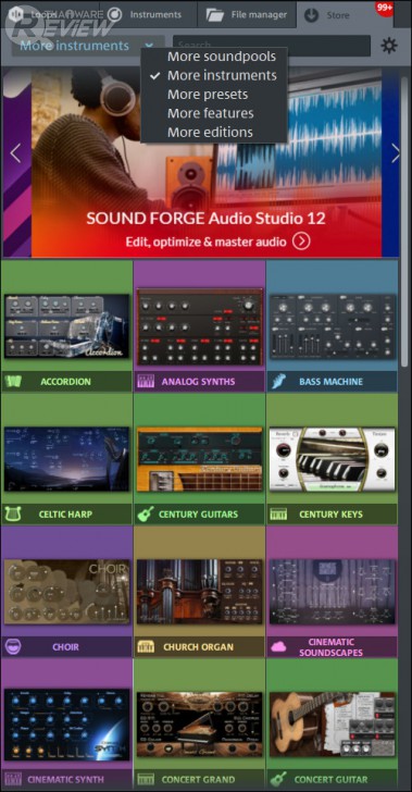 MAGIX Music Maker โปรแกรมทำเพลง ใช้งานง่าย ดีไซน์สวย คลังเสียงเยอะมาก
