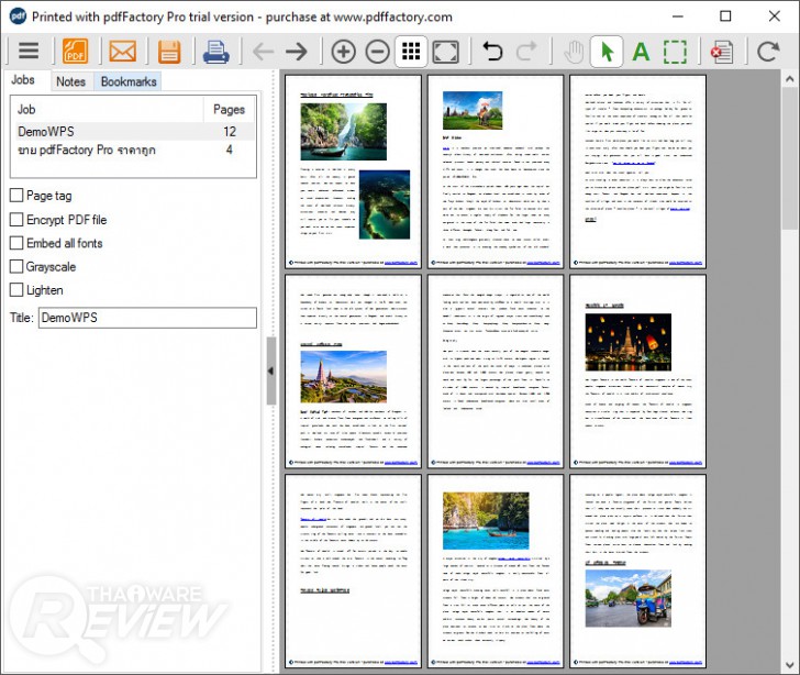 pdfFactory Pro โปรแกรมแปลงไฟล์เอกสาร ให้เป็นไฟล์ PDF ที่มีความสามารถขั้นเทพ