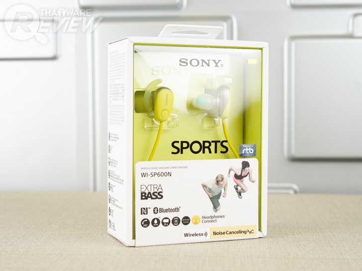 SONY WI-SP600N หูฟังไร้สายเบสหนัก พร้อมระบบตัดเสียงรบกวน