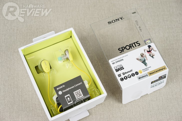 SONY WI-SP600N หูฟังไร้สายเบสหนัก พร้อมระบบตัดเสียงรบกวน