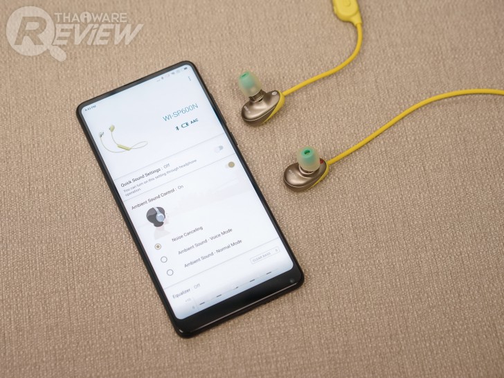 SONY WI-SP600N หูฟังไร้สายเบสหนัก พร้อมระบบตัดเสียงรบกวน