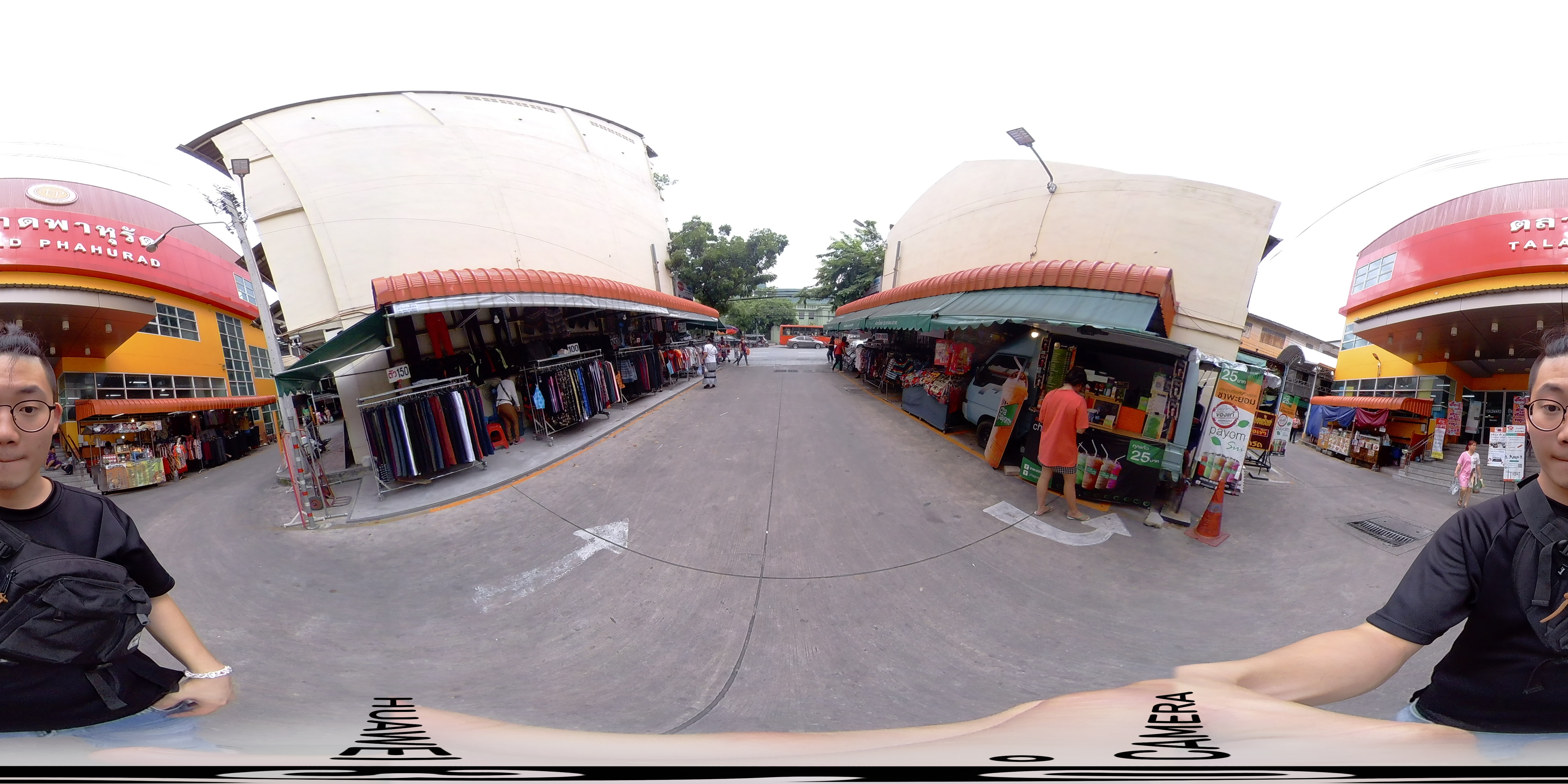 Huawei 360 Panoramic VR Camera กล้องถ่ายรอบทิศ แอนดรอยด์ค่ายอื่นก็ใช้ได้