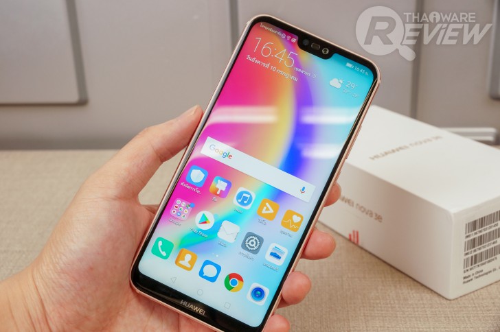 Huawei Nova 3e สมาร์ทโฟนมิดเรนจ์ กล้องดี เซลฟี่สวย ดีไซน์เรือธง