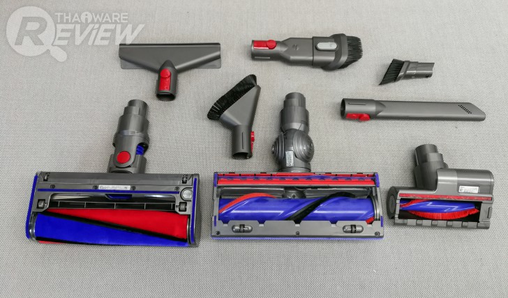 Dyson V8 Carbon Fibre เครื่องดูดฝุ่นไร้สาย อัพเกรดความแรง หัวดูดหลากหลาย จัดได้ทุกกระบวนท่า
