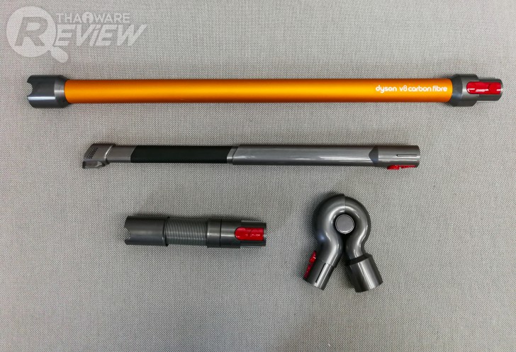 Dyson V8 Carbon Fibre เครื่องดูดฝุ่นไร้สาย อัพเกรดความแรง หัวดูดหลากหลาย จัดได้ทุกกระบวนท่า