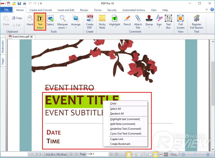 PDF Pro 10 โปรแกรมจัดการไฟล์ PDF หน้าตาดี ใช้งานง่าย เครื่องมือเยอะ