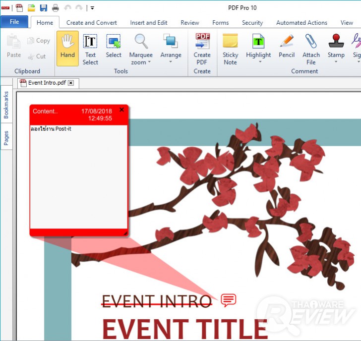 PDF Pro 10 โปรแกรมจัดการไฟล์ PDF หน้าตาดี ใช้งานง่าย เครื่องมือเยอะ