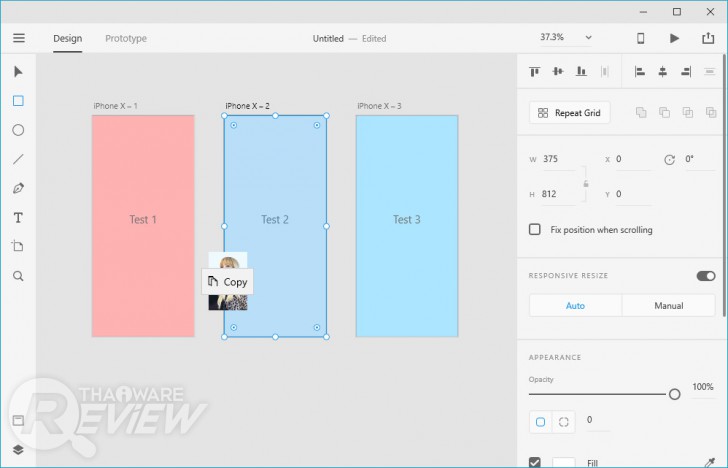 Adobe XD CC สร้างแม่แบบดีไซน์แอปฯ หรือเว็บไซต์ เสนองานลูกค้า/ทีมได้อย่างมืออาชีพ