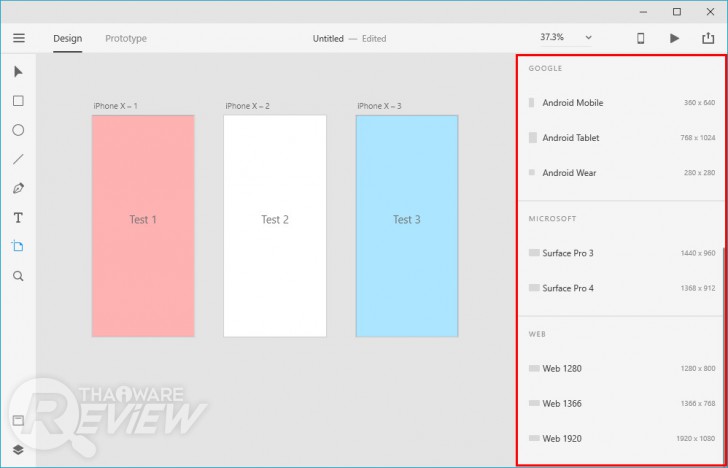 Adobe XD CC สร้างแม่แบบดีไซน์แอปฯ หรือเว็บไซต์ เสนองานลูกค้า/ทีมได้อย่างมืออาชีพ