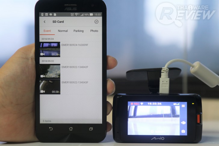 Mio MiVue 792 กล้องติดหน้ารถอัจฉริยะ ถ่ายดีในที่แสงน้อย พร้อม Wi-Fi และ GPS ในตัว 