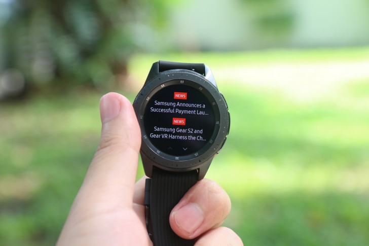 นาฬิกาสมาร์ทวอทซ์ Samsung Galaxy Watch ดีไซน์เรียบหรู การใช้งานตอบโจทย์คนยุคใหม่