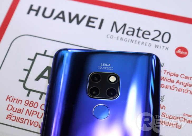 HUAWEI Mate 20 ซีรี่ย์ เปิดตัวมือถือเรือธง 3 รุ่นรวด เด่นด้วยกล้อง 3 ตัว ระบบ AI และแบตฯ อึด 